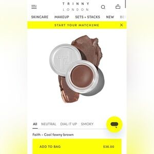 Trinny London Eye2Eye Shadows in Faith